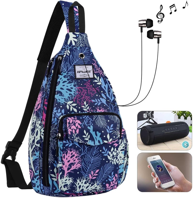 HAWEE Backpack Sling for Women Anti-Water Crossbody Bag Inclined Adjustable Pack | Casual, Adjustable Strap, Water Repellent, for Travel/Sport - Image 2